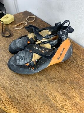 Scarpa climbing shoes